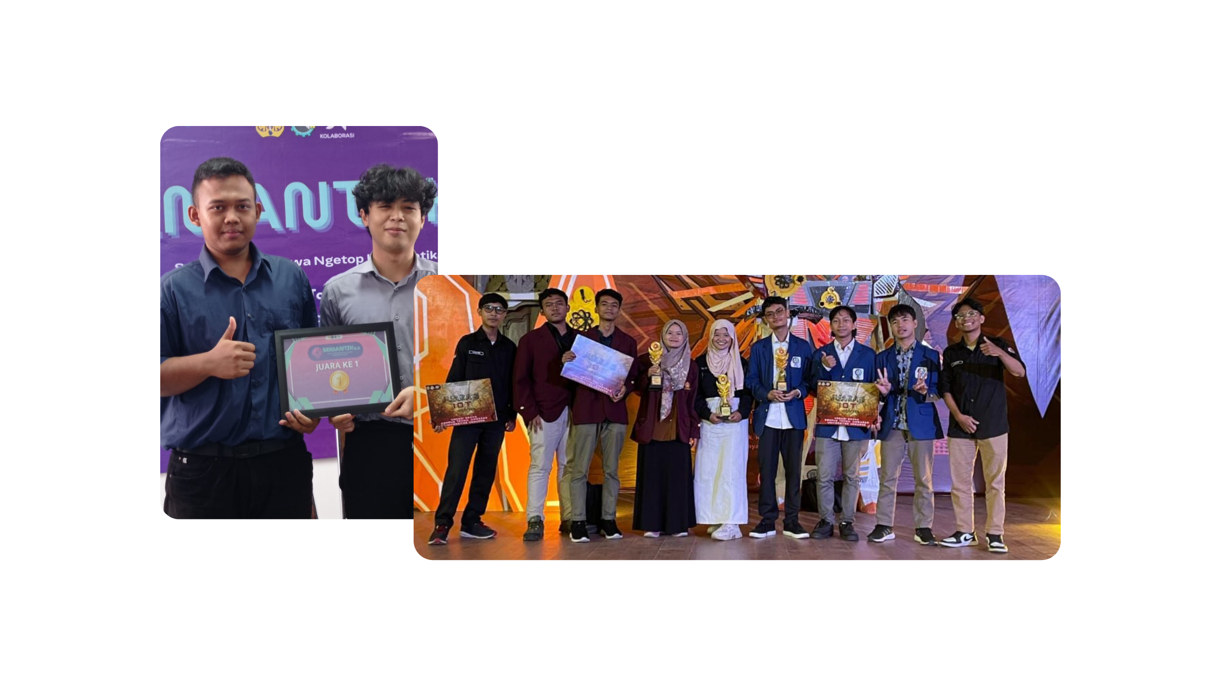Dokumentasi lomba dan pencapaian